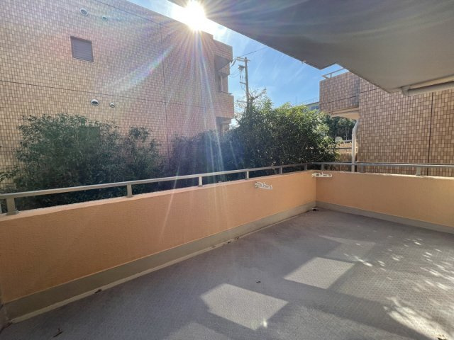 グランドメゾン六甲箕岡のバルコニー