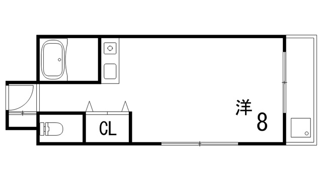 ドウェル本山の間取り