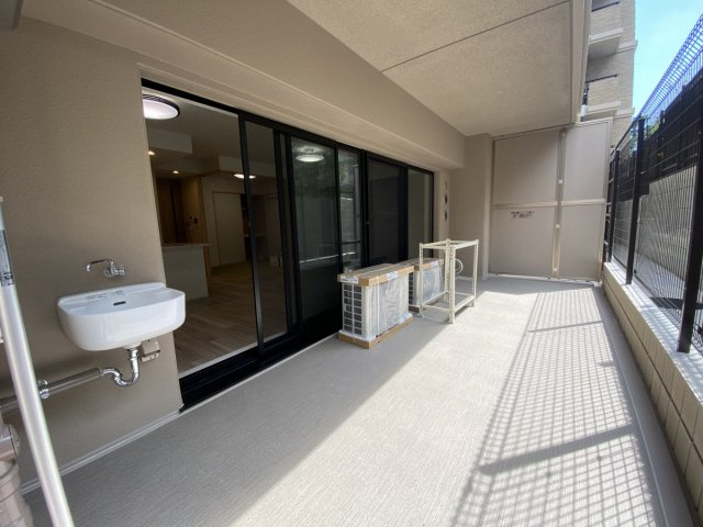 パークシュロス芦屋のバルコニー