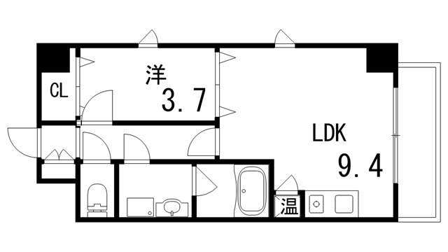 モアライフ魚崎の間取り