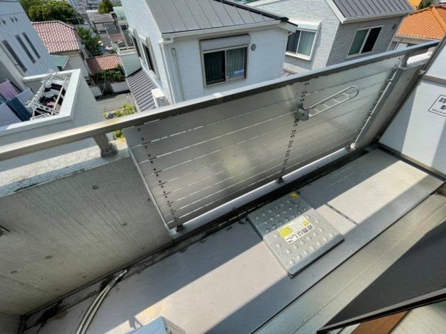 ARUKASのバルコニー