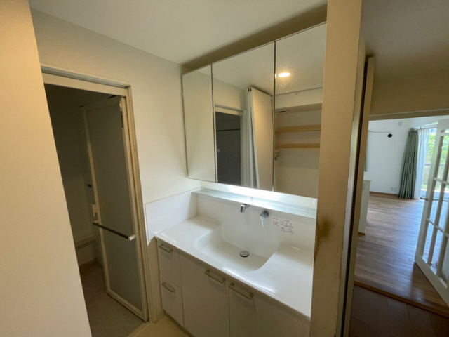 ハイツ芦屋の洗面所