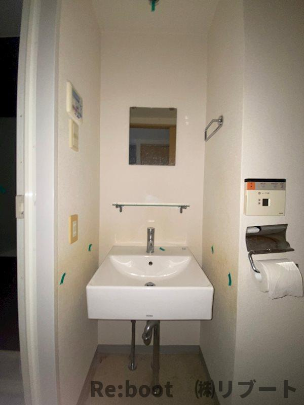 船橋市西船３丁目の賃貸マンションの洗面所