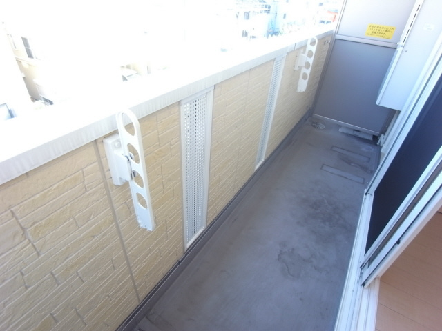 モアレ森南のバルコニー