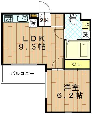 Delphi（デルフィ）の間取り