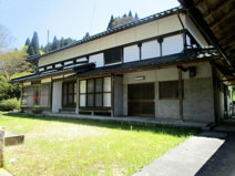 掘炬燵、薪ストーブあり。津山市加茂町　清流そばの平屋の画像