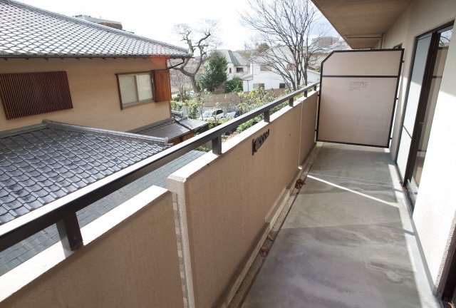 フォリア岡本のバルコニー