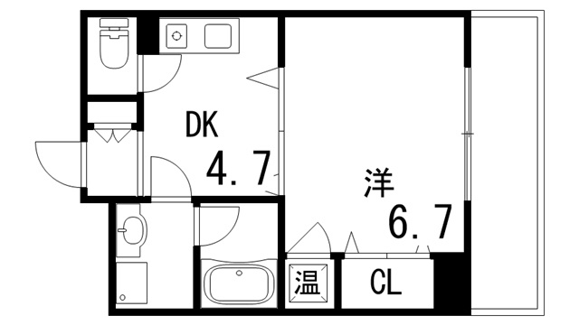 モアライフ魚崎の間取り