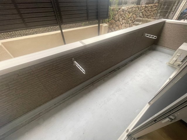 クレストKOBEのバルコニー