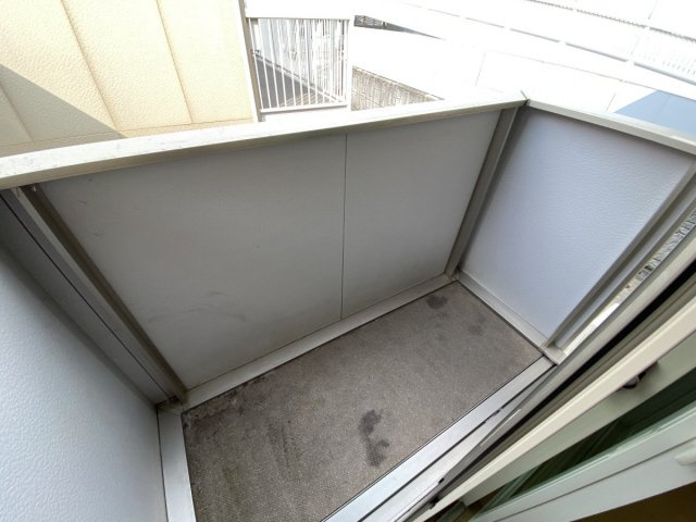 ホーミー六甲のバルコニー