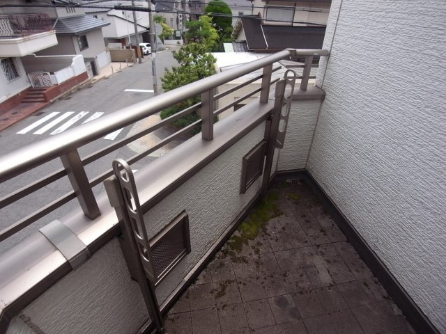 ディアコート御影のバルコニー