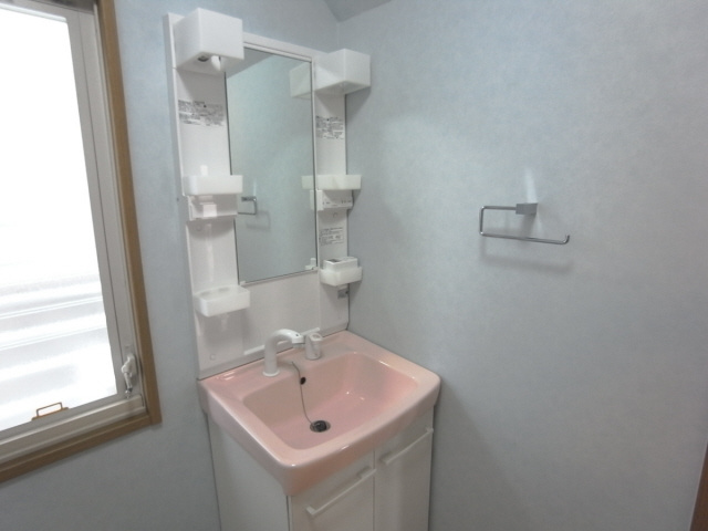 清水町戸建ての洗面所