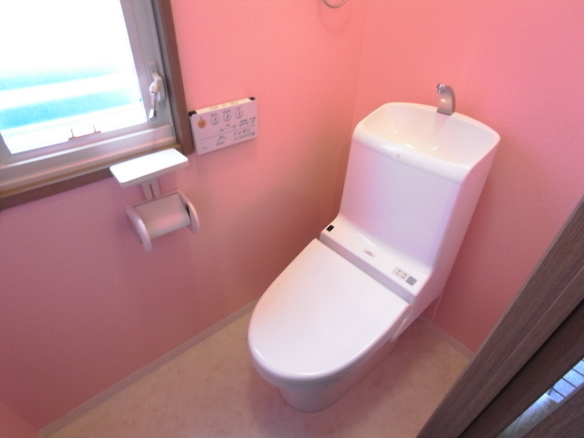 清水町戸建てのトイレ