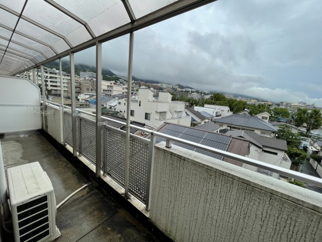 グランディア篠原のバルコニー