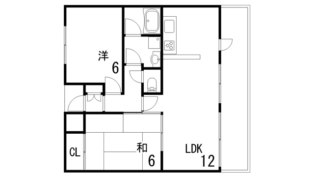 グランディア篠原の間取り