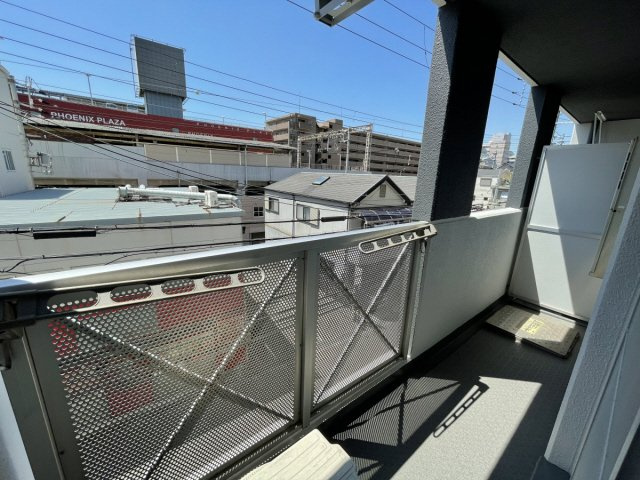 クレアーレ南六甲のバルコニー
