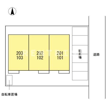 セジュールＥＸの玄関