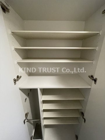 プレサンス大阪同心メゾヴィータの収納|収納スペース豊富です