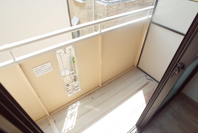 イーストハイツ甲南のバルコニー