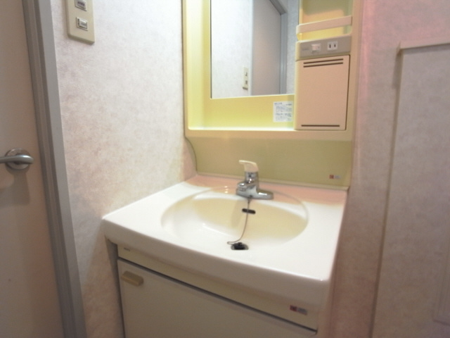 マンション逸の洗面所