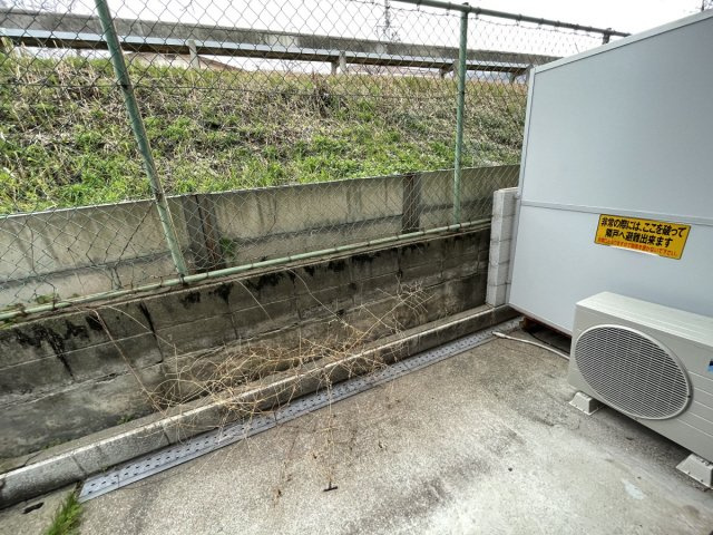 岡本南マンションのバルコニー