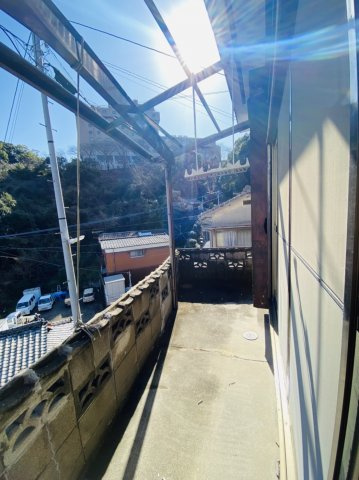 稲佐町戸建のバルコニー