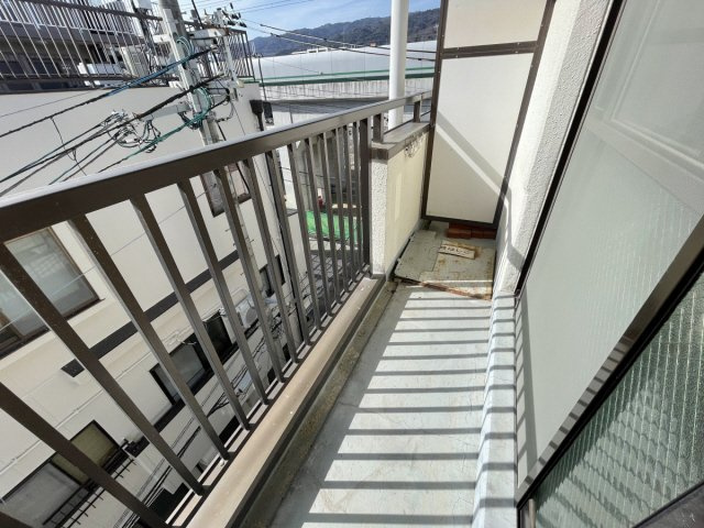 深江グランドハイツのバルコニー