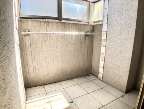 クラウンシティ本山のバルコニー