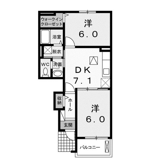【間取り】 | セレーノＢ