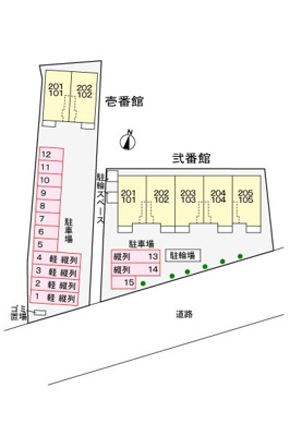 【区画図】 | グラント　ジェルメ弐番館