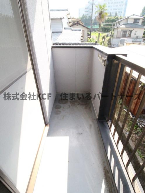 プレアデスコーポのバルコニー|陽当たり良好なバルコニーです