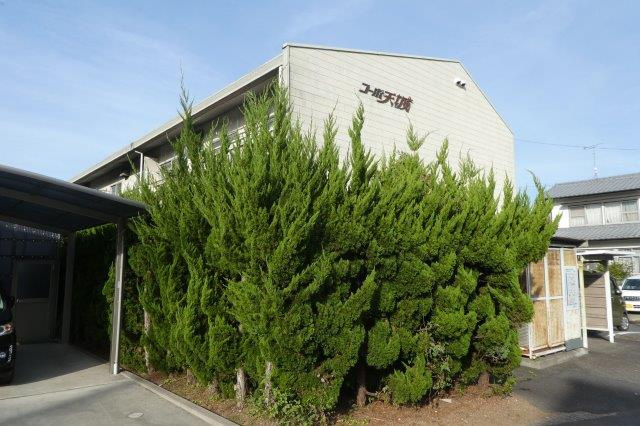 倉敷市藤戸町天城のアパートの外観