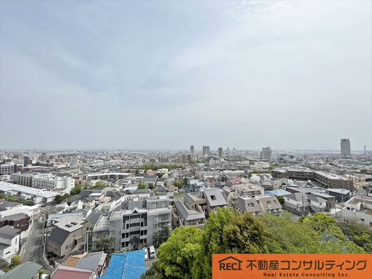 カトレア岡本壱番館の展望