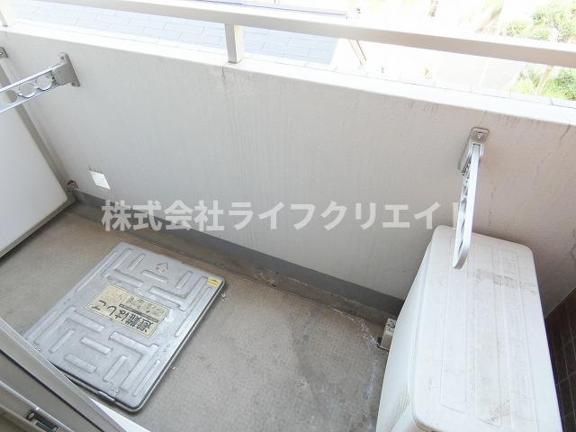 カスティーロ南平のバルコニー