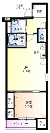 【間取り】 | フジパレス富田林