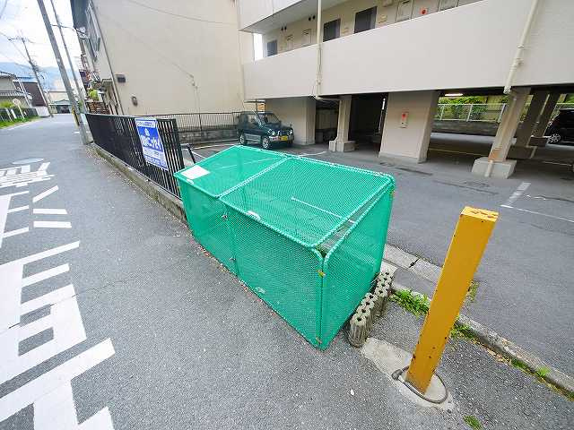 岡田第2コーポのその他共用部分|敷地内ゴミ置き場