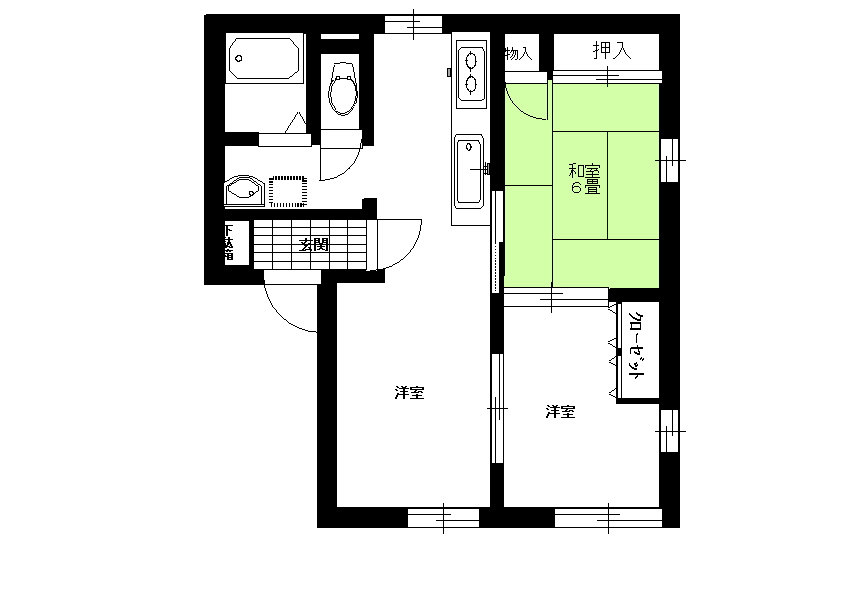 イースタンヒルズの間取り