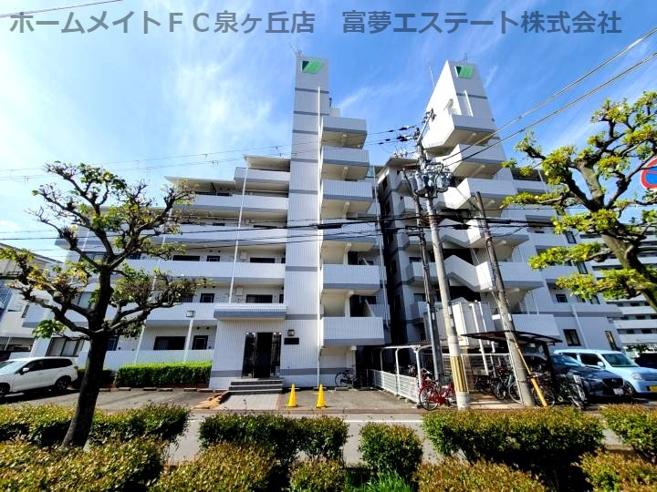 サンパレス21忠岡A棟の外観