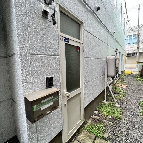 辻ビルのバルコニー