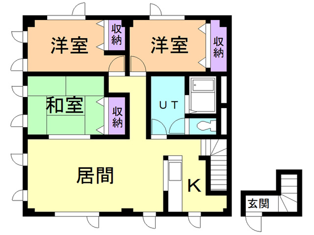 辻ビルの間取り
