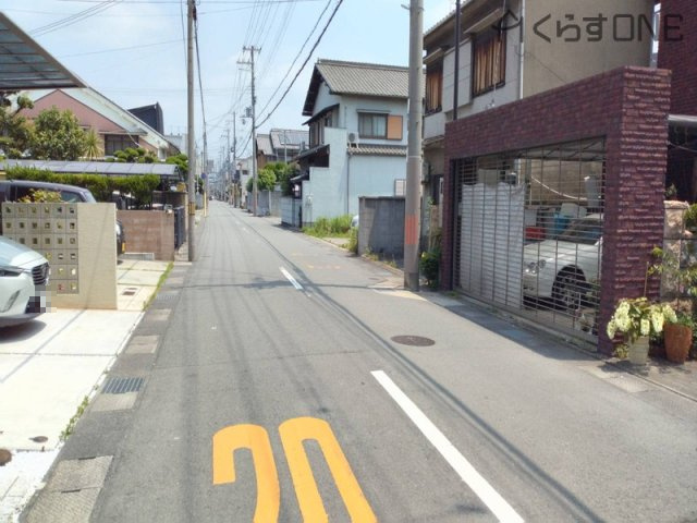 【前面道路含む現地写真】 | 姫路市飾磨区都倉1丁目／売土地