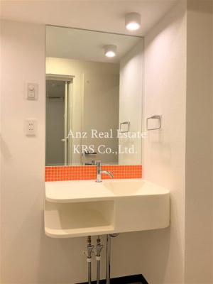 【洗面所】 | プライムツリー内久宝寺 | 大きな鏡の洗面台！毎朝の洗面時にゆったりとした時間を演出♪
