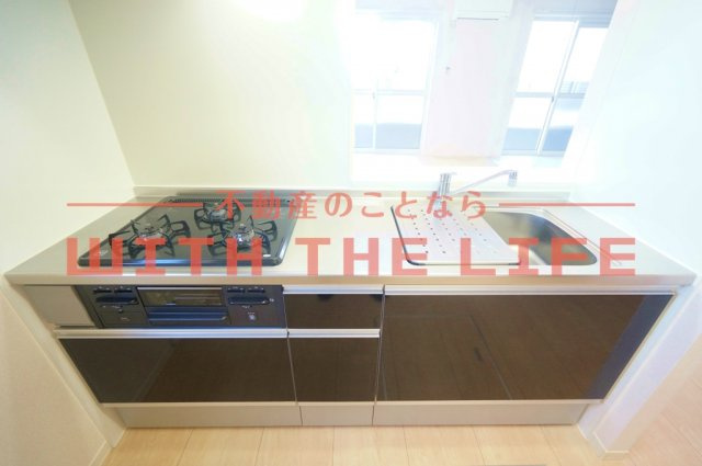 HEARTY'S　ENT豆津（ハーティーズエントマメズ）【キャッシュバック対象物件】のキッチン|お料理しやすいキッチンです