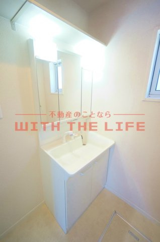 HEARTY'S　ENT豆津（ハーティーズエントマメズ）【キャッシュバック対象物件】の独立洗面台|独立洗面台です