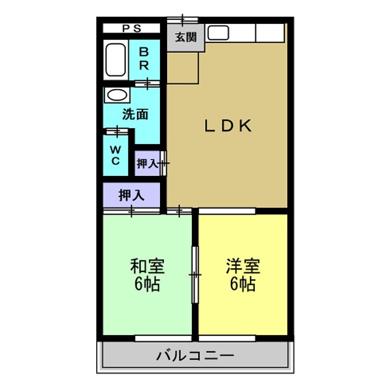 コスモタウンの間取り