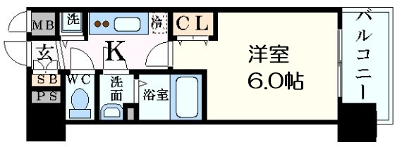 【間取り】 | プレサンス新大阪ヴィガ