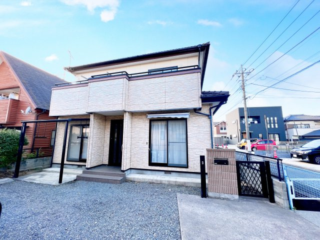 前橋市天川大島町　中古住宅の外観