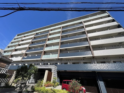 【外観】 | プレサンス淡路駅前 | 正面から見た外観です