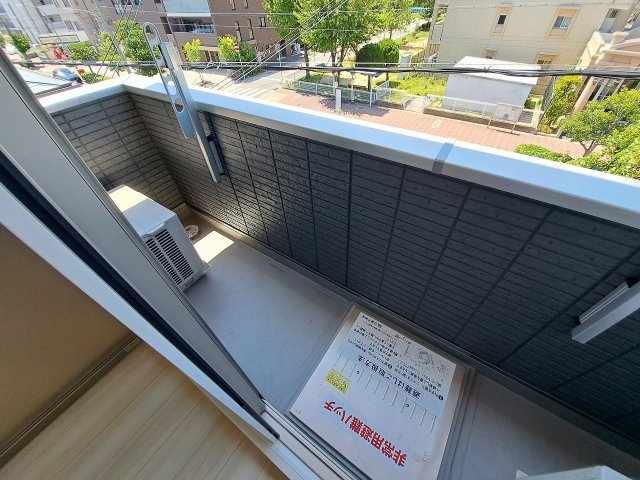セレーノ南甲子園のバルコニー