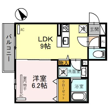 セレーノ南甲子園の間取り